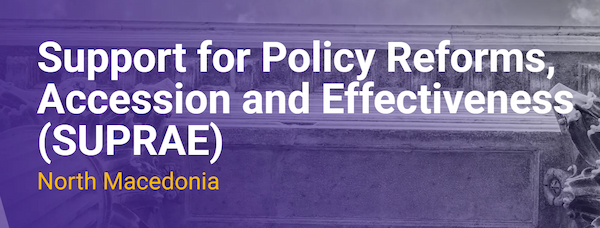 Support for Policy Reforms, Accession and Effectiveness (SUPRAE)